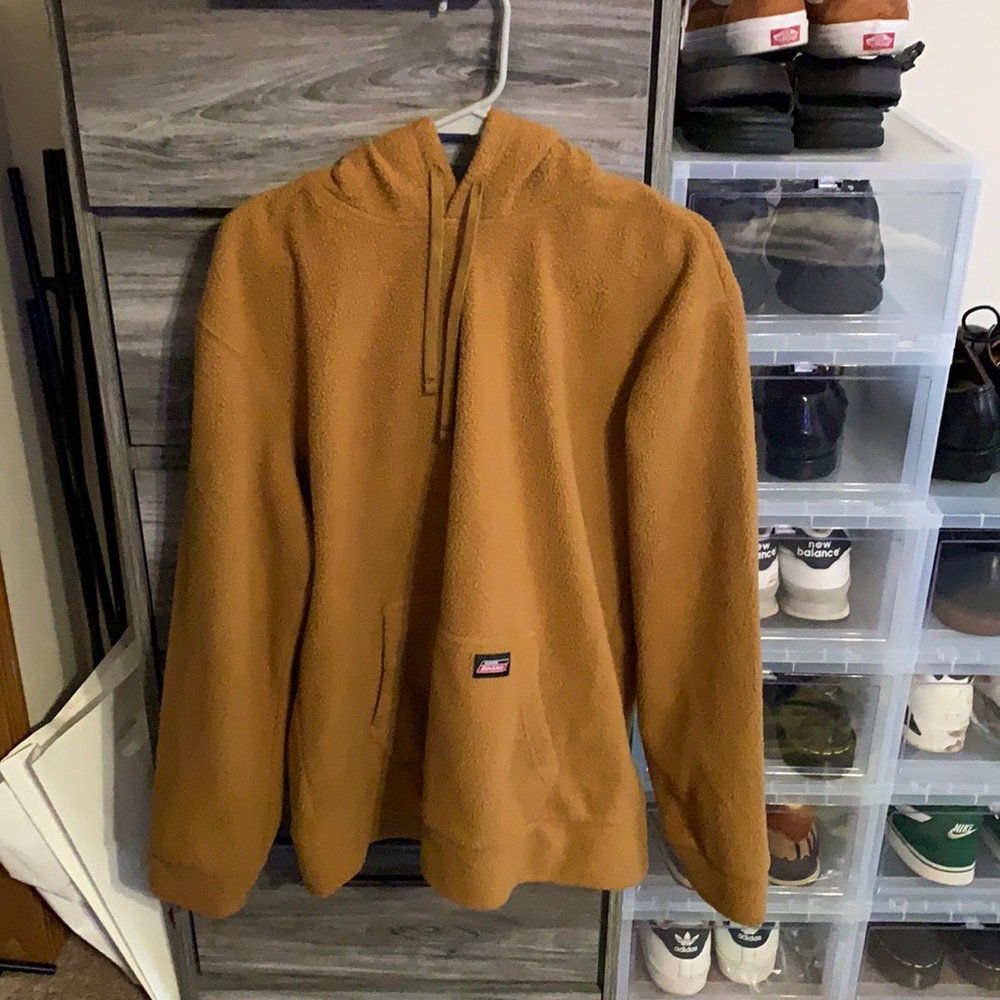 Dickies Tan Sherpa Hoodie